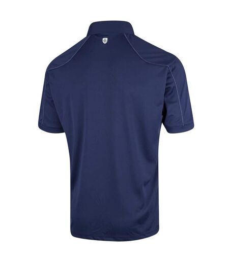 Polo de golf surpiqué pour hommes encre Island Green