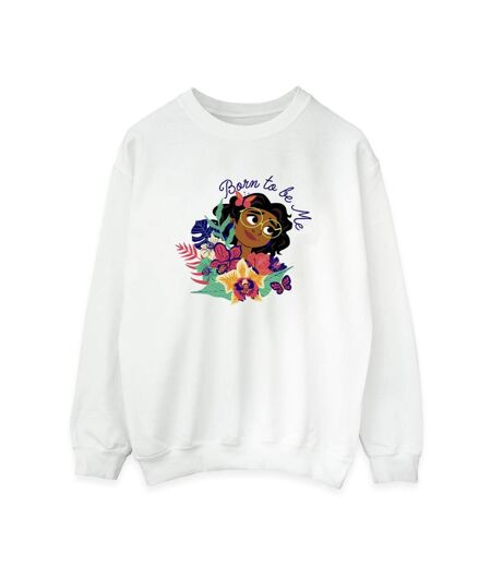 Disney Womens/Ladies Encanto Born To Be Me Sweatshirt (Blanc) - UTBI16946