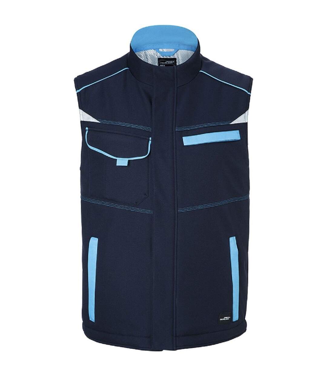 Bodywarmer softshell Hiver unisexe - JN854 - bleu marine-1