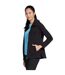Womens/ladies Go Snuggle Jacket Black Skechers-4