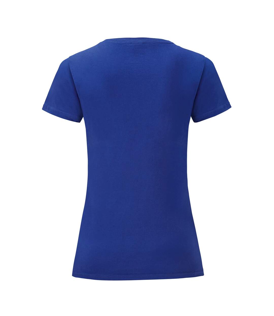 T-shirt manches courtes iconic femme bleu Fruit of the Loom