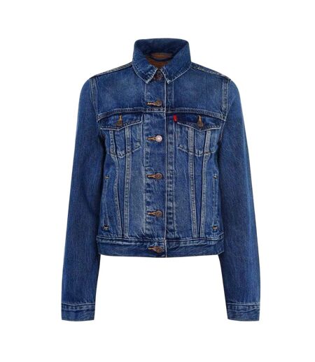 Veste Camionneur Ex Femme Bleu Marine Levis