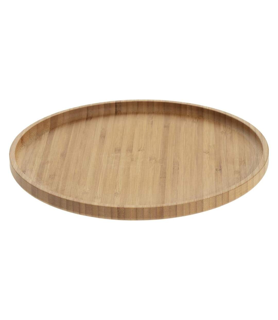 Lot de 6 Assiettes Bambou 26cm Naturel-2