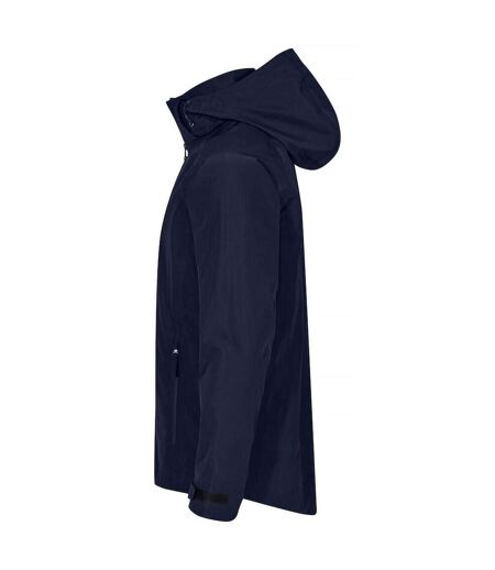 Mens Classic Soft Shell Jacket Dark Navy Clique