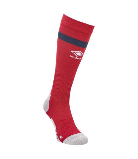 Unisex adult 24/25 england rugby alternate socks red/grey/navy Umbro