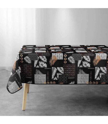 Nappe Imprimée Olenna 150x300cm Noir