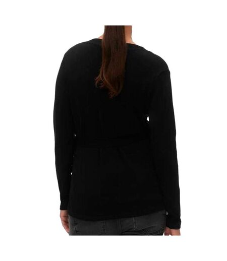 Pull de grossesse noir femme mamalicious lena
