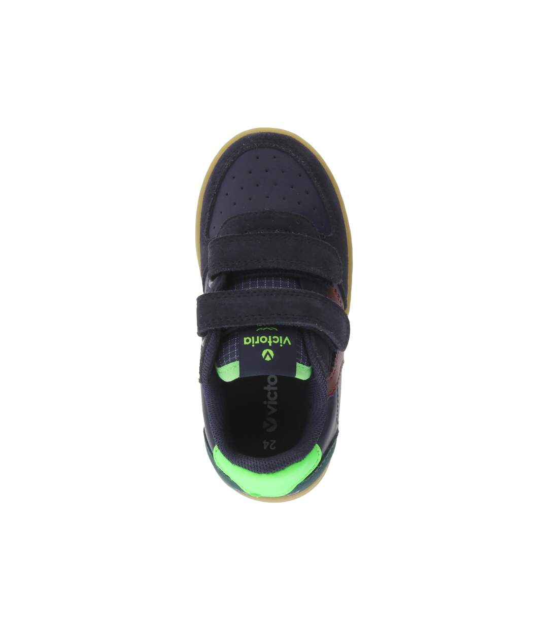Basket Basse Enfant Cuir Victoria Time-4