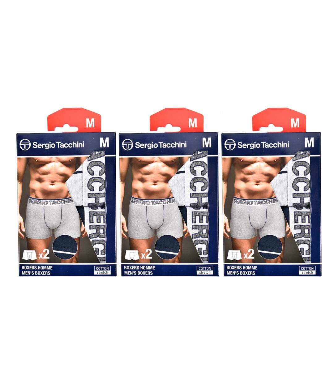Boxer SERGIO TACCHINI - Pack de 6-3