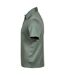 Mens Pima Cotton Interlock Polo Shirt Sage Tee Jays-2