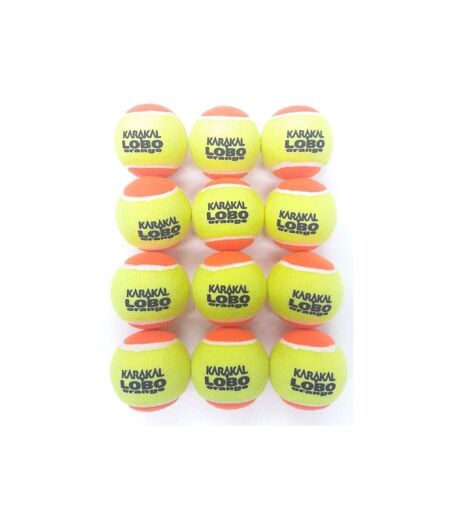 Karakal - Balles de tennis LOBO (Jaune / Orange) (Taille unique) - UTCS1617