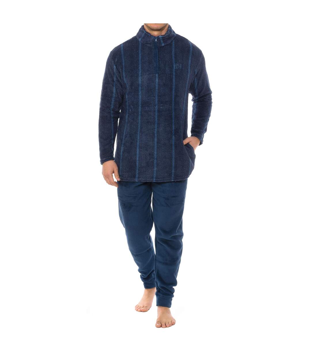 Osvaldo round neck winter pajamas 41989 men-1