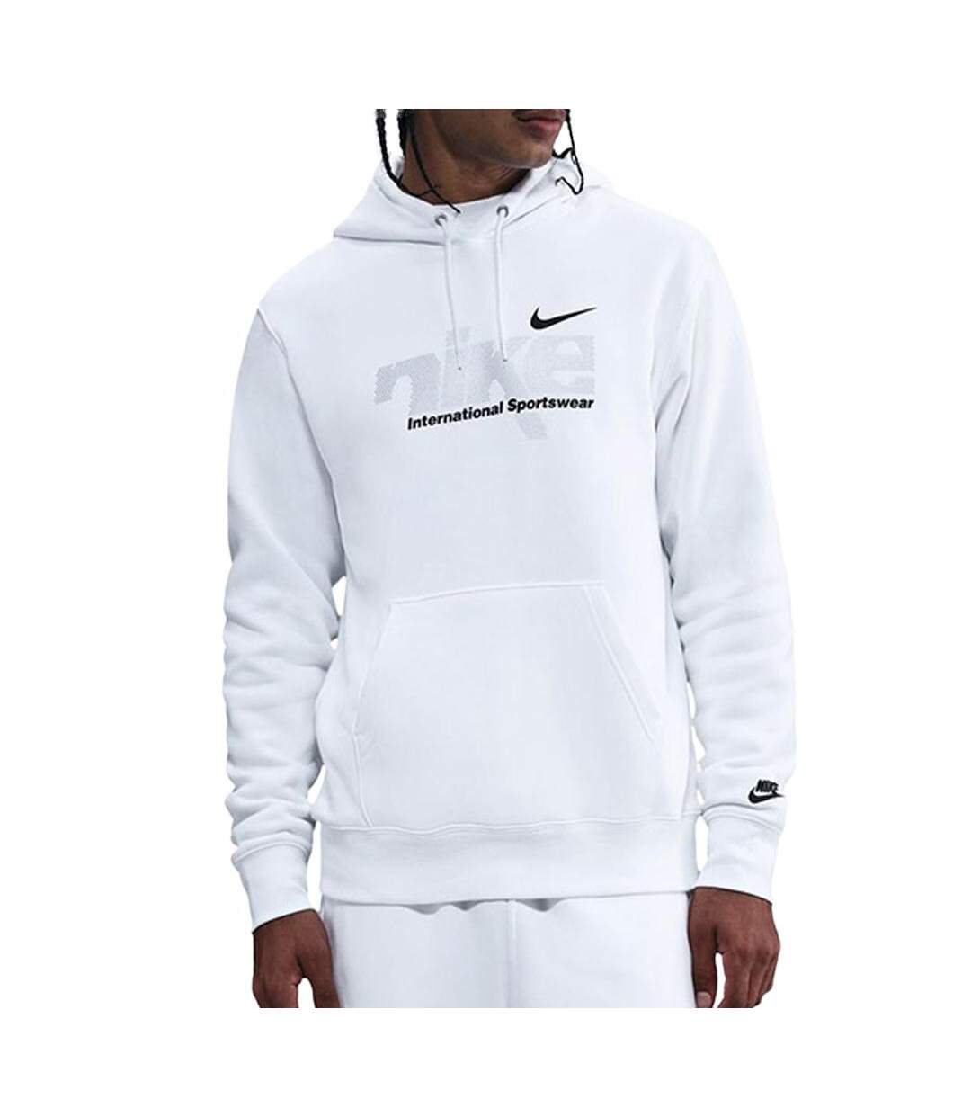 Sweat blanc homme nike m nk club bb-1