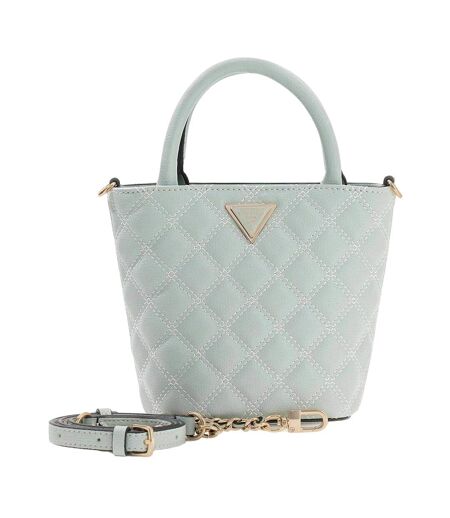 Sac Bandoulière Motif/style Matelassé Giully Femme Taille Unique Turquoise Pâle Guess