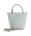Sac Bandoulière Motif/style Matelassé Giully Femme Taille Unique Turquoise Pâle Guess-1