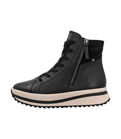 Basket Montante Cuir Rieker Castor