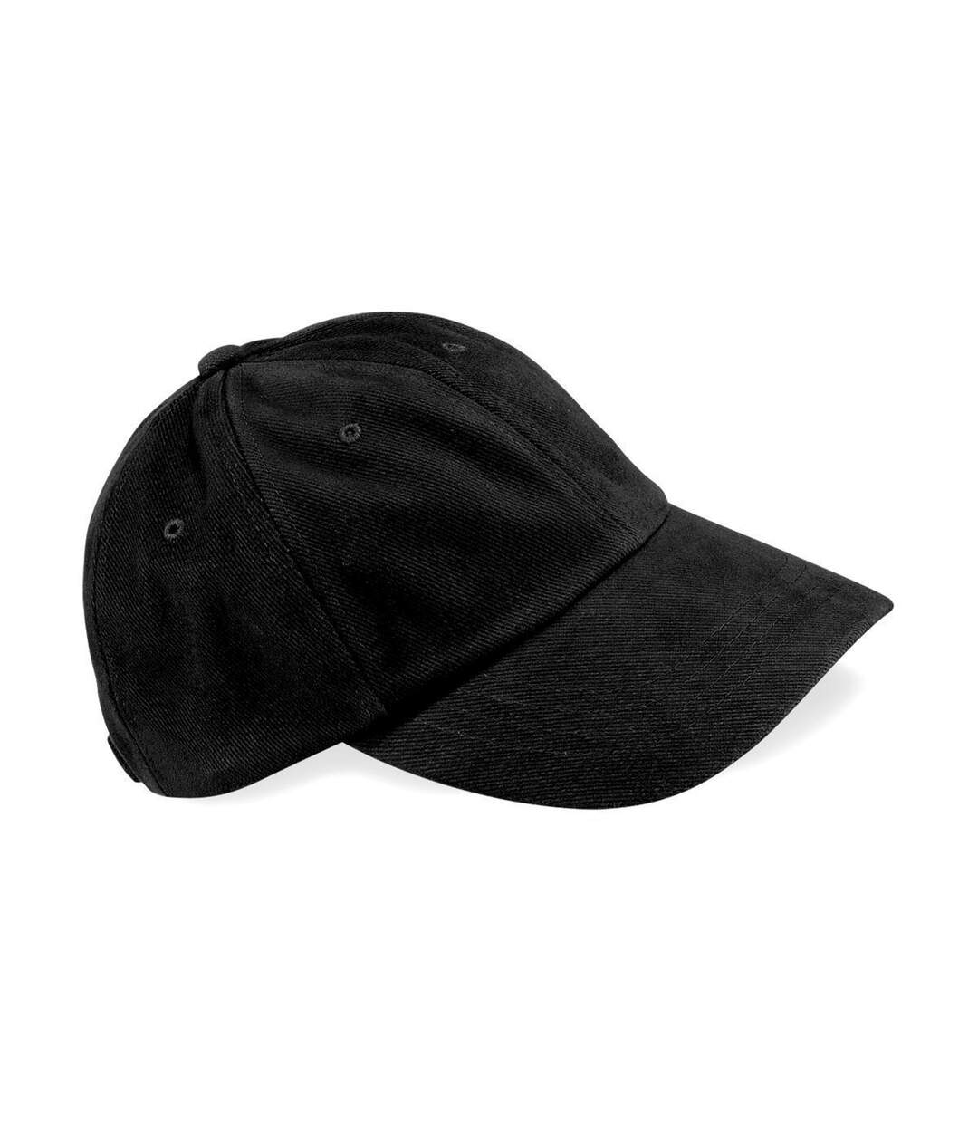 Casquette 6 panneaux style rappeur adulte - B57 - noir-1
