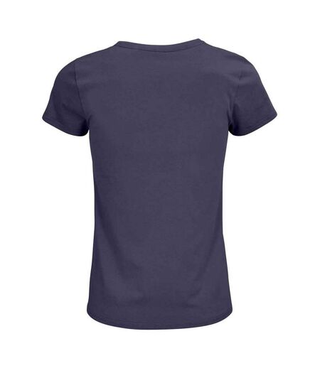 T-shirt Crusader Femme Gris Foncé Uni SOLS