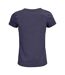T-shirt Crusader Femme Gris Foncé Uni SOLS-2