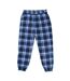 Pantalon De Jogging Homme Bleu Blanc Burnside-1