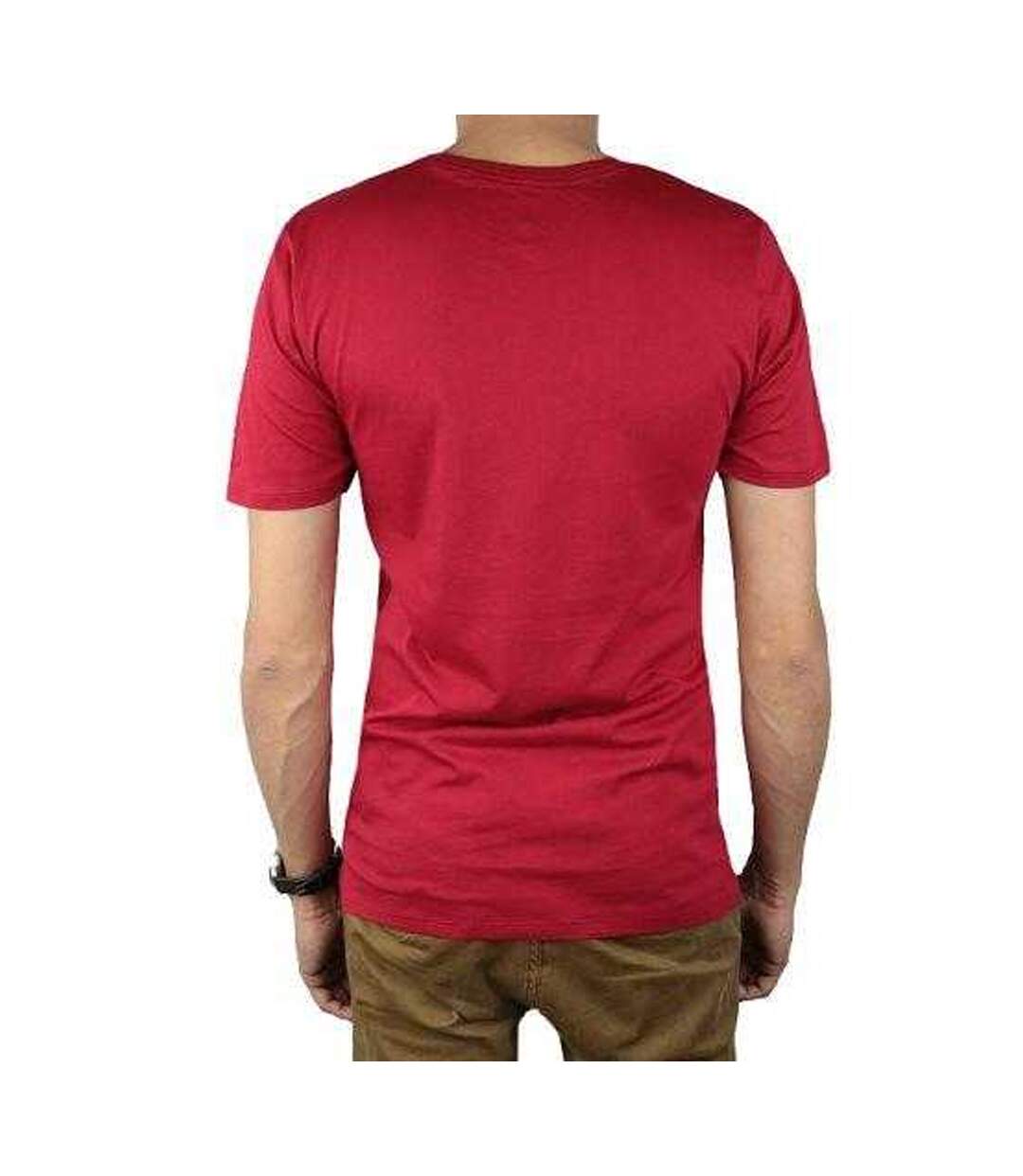T-shirt Manches Courtes Motif/style Logo Brodé Homme Rouge Nike-2