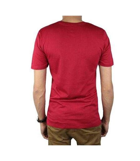 T-shirt Manches Courtes Motif/style Logo Brodé Homme Rouge Nike