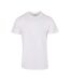 T-shirt Basic Homme Blanc Build Your Brand-2