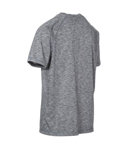 Trespass Mens Striking DLX T-Shirt (Gray Marl)