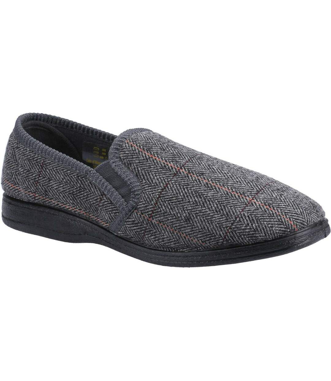 Chaussons mitchell homme gris Fleet & Foster