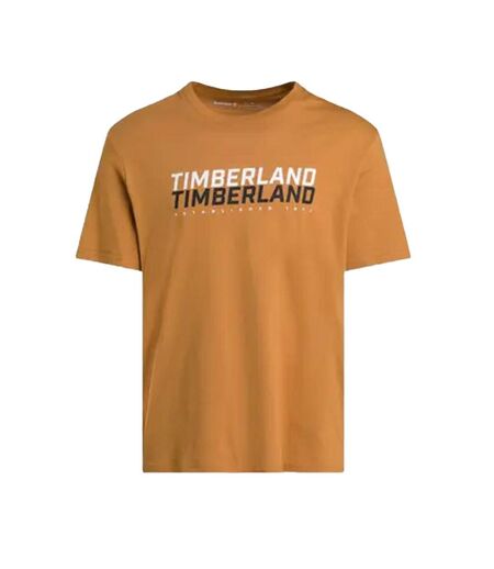 T-Shirt moutarde homme timberland graphic - l