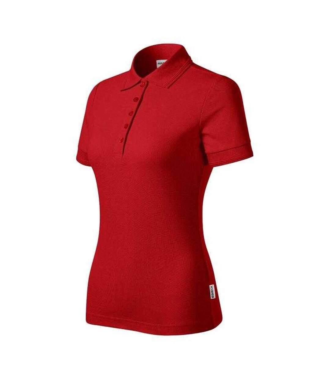 Polo Travail Reserve Femme Rouge Rimeck-3