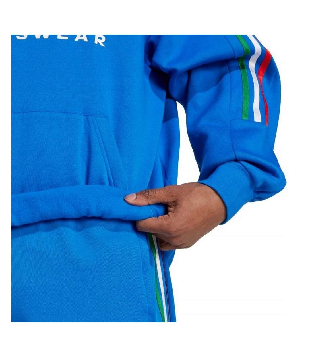 Sweat À Capuche House Of Tiro Nations Pack Homme Bleu Adidas-4