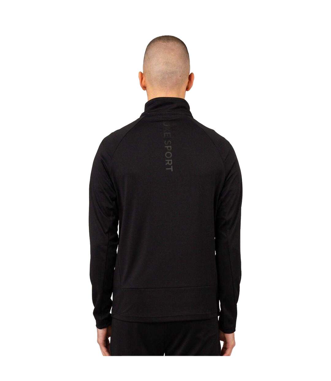 Sweat Style Zippé Indicator Homme Noir Luke 1977-3