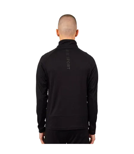 Sweat Style Zippé Indicator Homme Noir Luke 1977