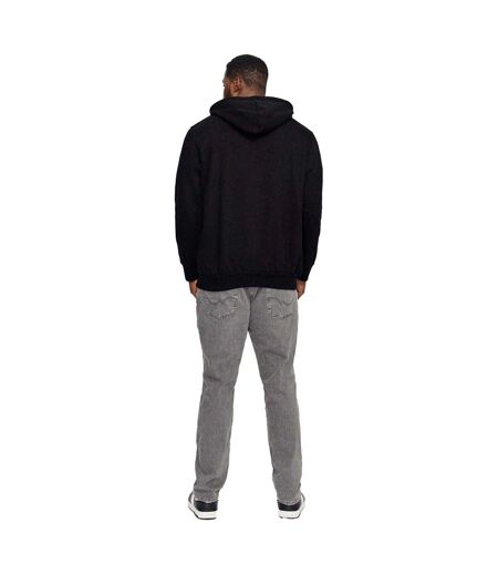 Sweat À Capuche Motif/style Logo Homme Noir Jack And Jones
