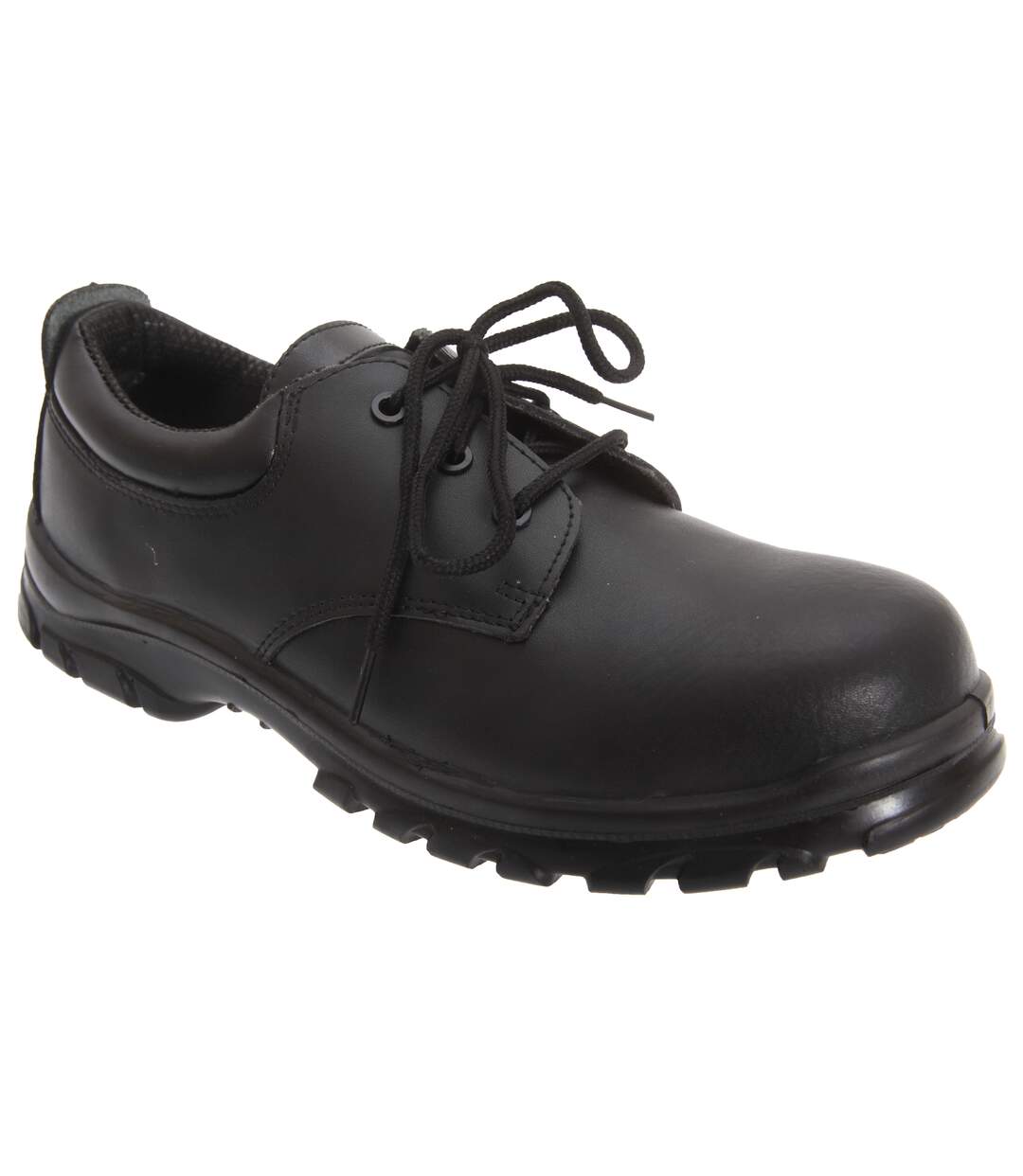 Mens fully composite non-metal safety shoes black Grafters