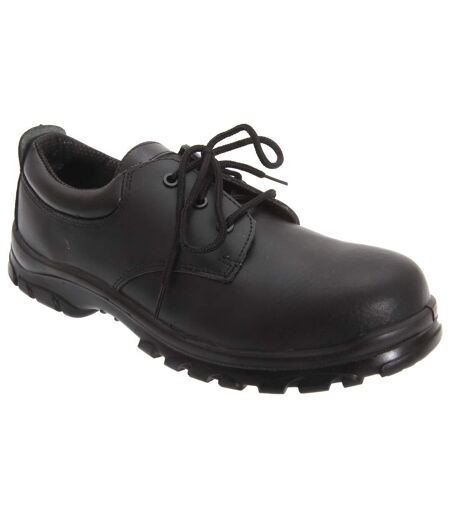 Grafters Mens Fully Composite Non-Metal Safety Shoes (Black) - UTDF653