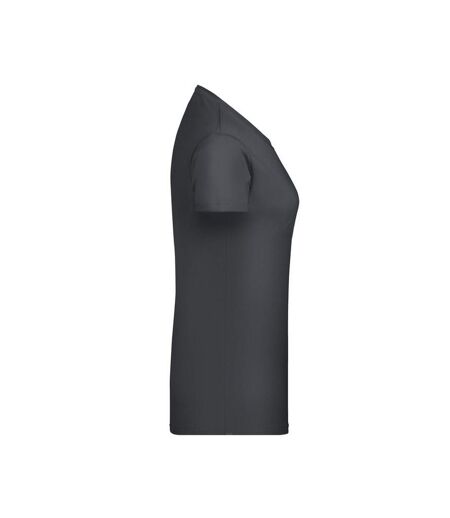 T-shirt Basic Femme Graphite Uni James And Nicholson