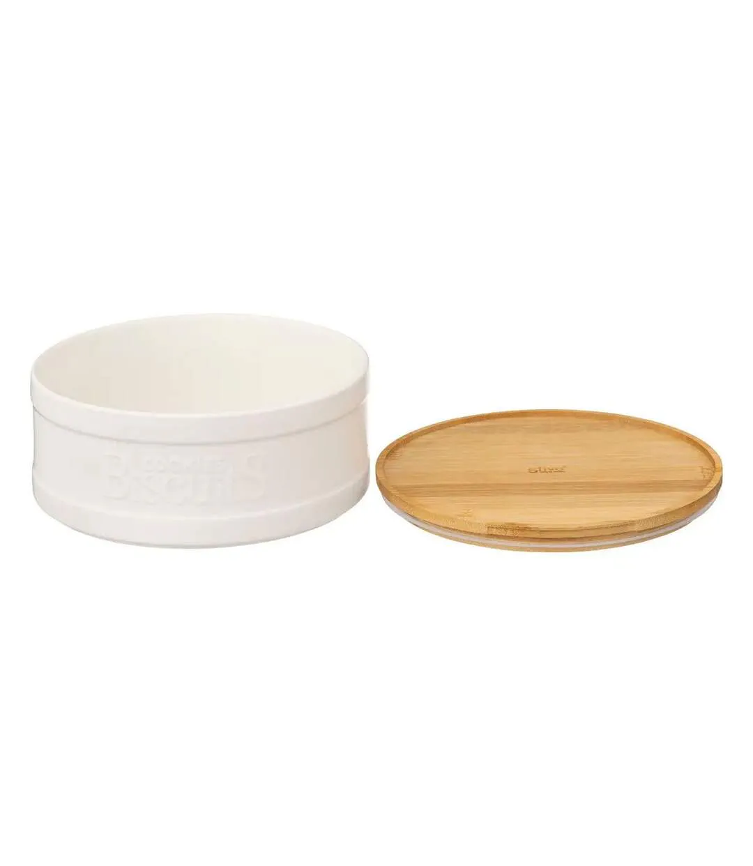 Boîte à Biscuit Natureo 22cm Blanc-2