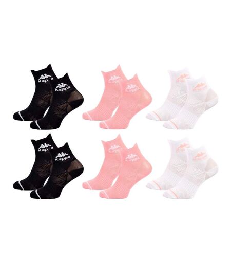 Chaussettes KAPPA QUARTER - Pack de 6 pcs 0959