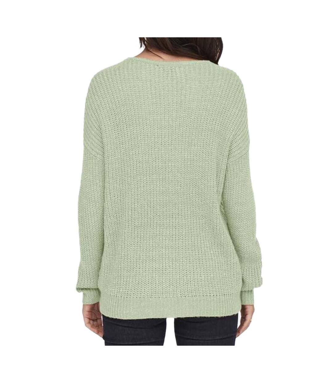 Pull Vert clair Femme JDY MEGAN - L-2