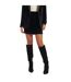 Mini Jupe Ragusa Femme Noir Noble Outfitters-1