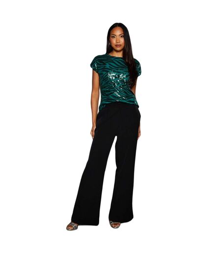 T-shirt femme vert Principles