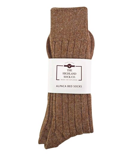 90% Alpaca Wool Bed Socks | The Highland Sock Co.mpany | Luxury Alpaca Socks for Men & Women