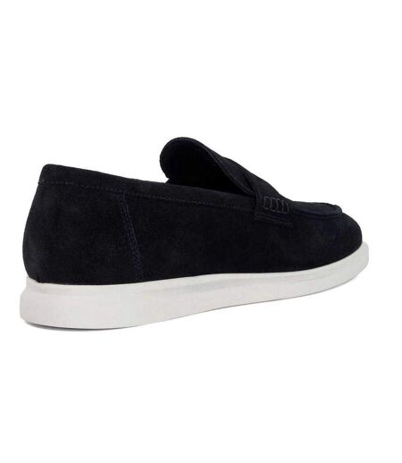 Mocassins Homme Bleu Marine Dune London