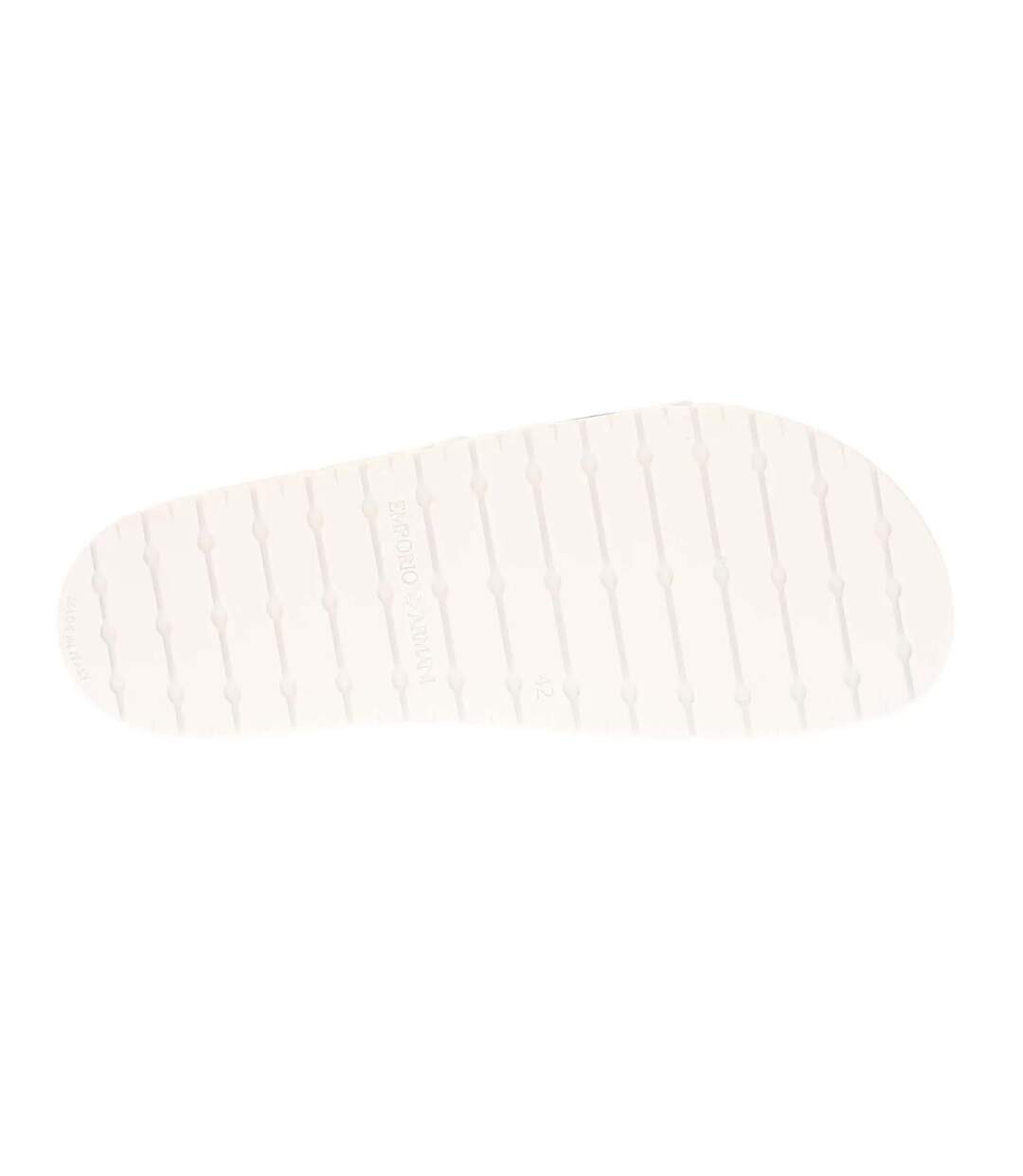 Mens eagle logo sliders white Armani-4