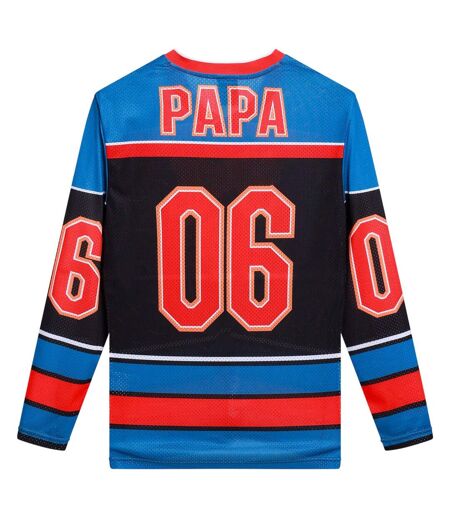 Maillot Hockey Motif/style Fantôme Adulte Noir Amplified
