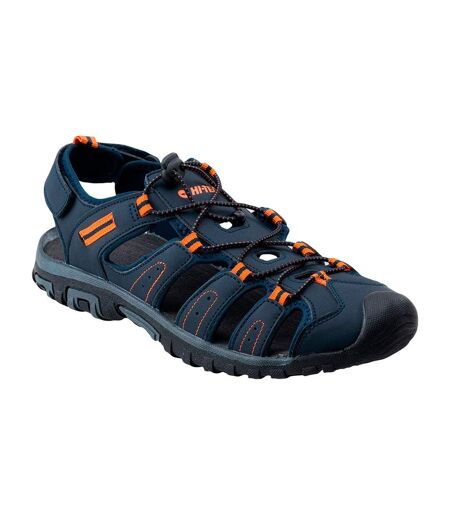 Sandales tiore homme bleu marine / gris foncé / orange Hi-Tec