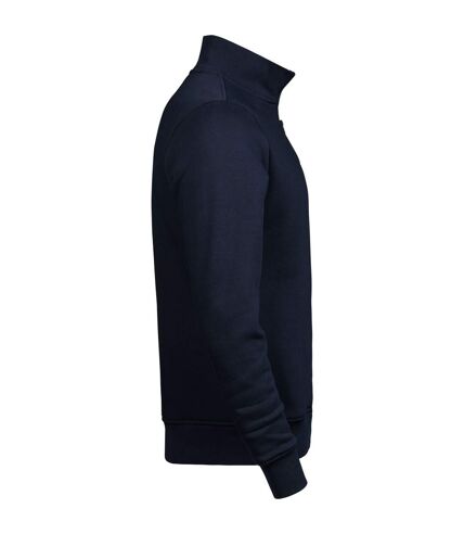 Tee Jay Unisex Adult Half Zip Sweatshirt (Navy Blue) - UTBC5405