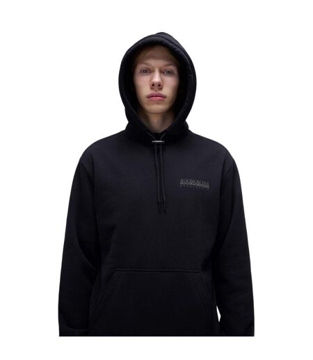 Sweat À Capuche Motif/style Logo Albula Homme Noir Napapijri